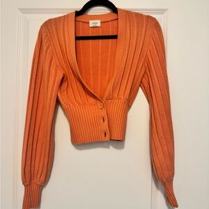 Aritzia plunge cardigan